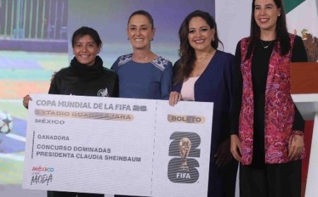 Sheinbaum anuncia jóvenes que la representarán en juegos del Mundial 2026