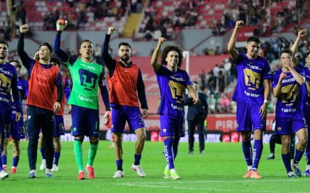 Pumas y Pachuca dominan la recta final del torneo mexicano