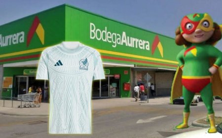 Bodega Aurrera pone a precio de regalo Jersey de hombre Adidas visita Selección Nacional de México: modelo 2024 original Premium
