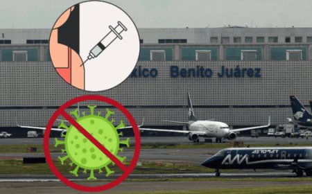 Se aplicarán vacunas en el AICM y centrales camioneras por el Mundial 2026