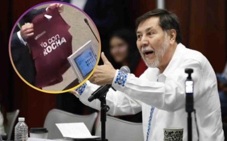 Tensión legislativa: El altercado de Noroña por las playeras de Rocha Moya | VIDEO