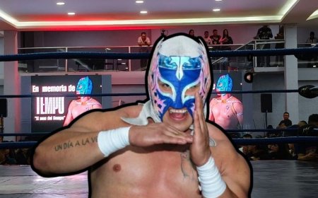 La última publicación de Tempo, el luchador mexicano que murió en un grave accidente automovilístico rumbo a una pelea