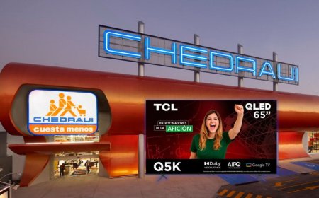 Chedraui pone a precio de regalo pantalla Smart TV TCL de 65 pulgadas: con tecnología Q5K