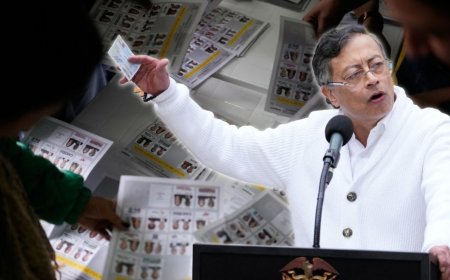 Gustavo Petro desconoce resultados electorales en Colombia