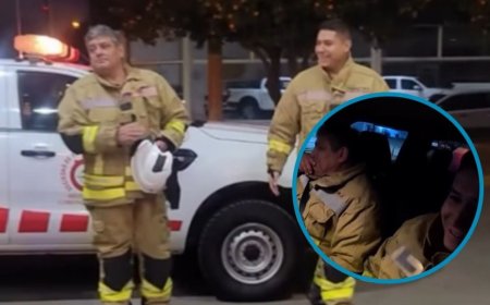 “Se le ordena disfrutar del descanso”: así fue la emotiva despedida de un bombero al jubilarse | VIDEO