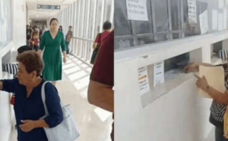 Video de pacientes arrodillados en ventanilla de IMSS desata polémica