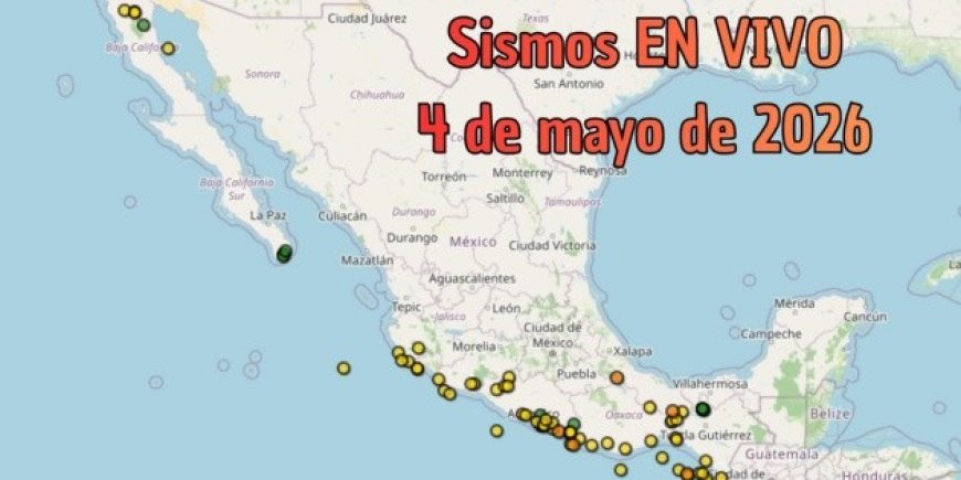 EN VIVO | Sismos en Jalisco y México | Lunes 4 de mayo