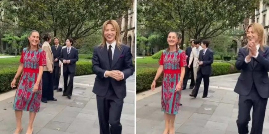 BTS y Claudia Sheinbaum: Un Encuentro Histórico en Palacio Nacional