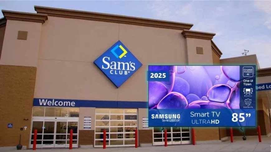 Sam's Club ofrece una increíble pantalla Samsung Crystal de 85 pulgadas con descuento