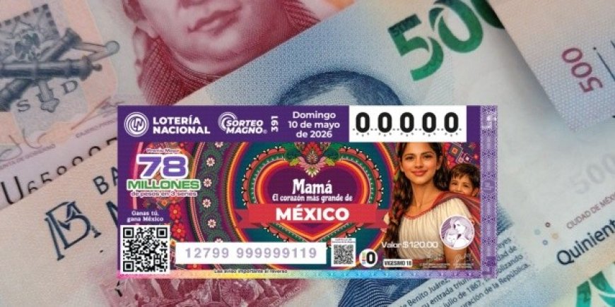 Lotería Nacional: Resultados del Sorteo Magno 391 del 10 de mayo