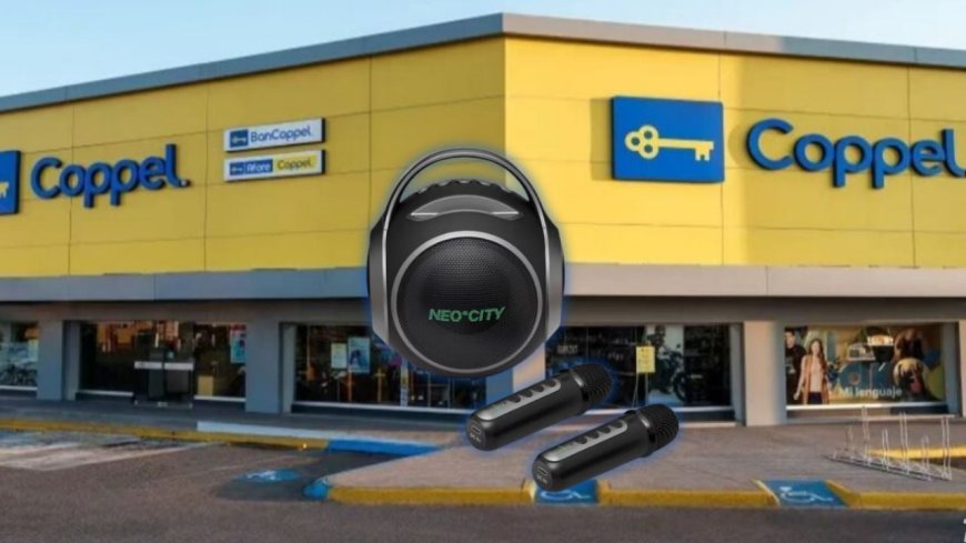 Coppel lanza oferta irresistible: Bocina Bluetooth Neo*City con más del 65% de descuento