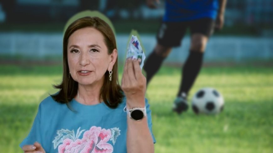 Xóchitl Gálvez y su nueva aventura: el álbum Panini del Mundial 2026