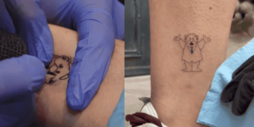 Farmacias Similares y su inusual regalo: ¿tienes un tatuaje del Dr. Simi?