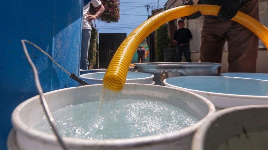 Crisis hídrica en Neza: Colonias sin agua por reparaciones de pozos