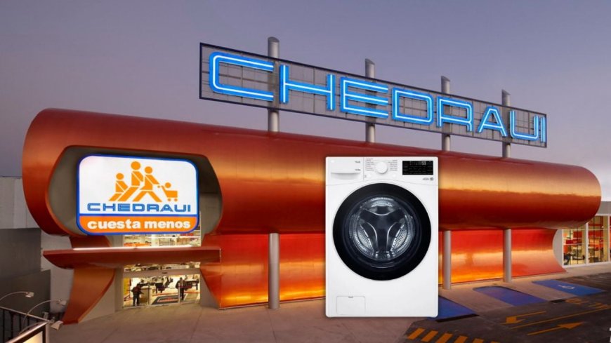 Chedraui ofrece descuento en lavasecadora LG: ¡No dejes pasar esta oportunidad!