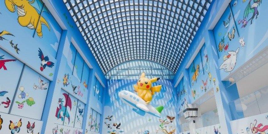 Japón inaugura el primer aeropuerto temático de Pokémon: una estrategia para resurgir