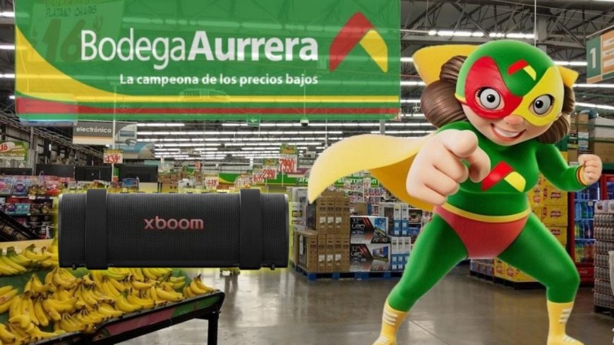 ¡No te lo pierdas! Bodega Aurrera lanza bocina LG xboom a precio increíble