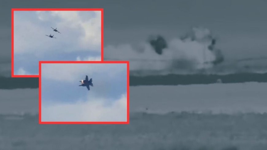 Impactante choque aéreo en Idaho: dos aviones militares colisionan en pleno espectáculo