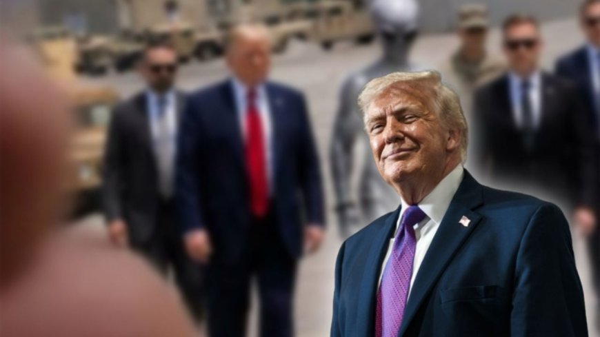 La sorprendente imagen de Trump y un alienígena que sacudió las redes sociales