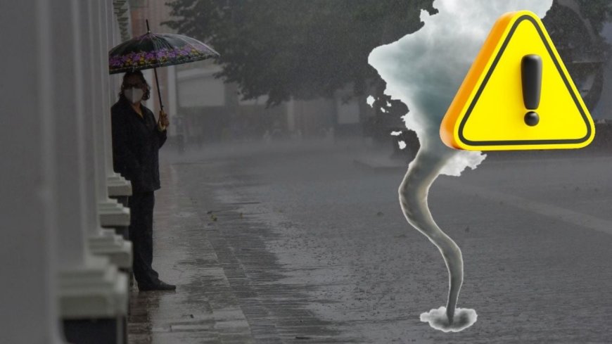 Alerta por tornados y lluvias intensas en Coahuila y noreste de México