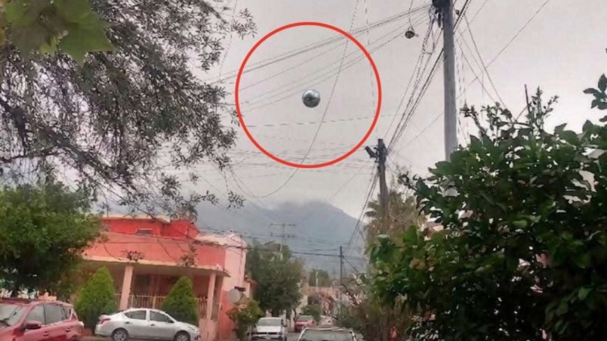 ¿Es la esfera metálica avistada en Monterrey un OVNI real o un engaño?