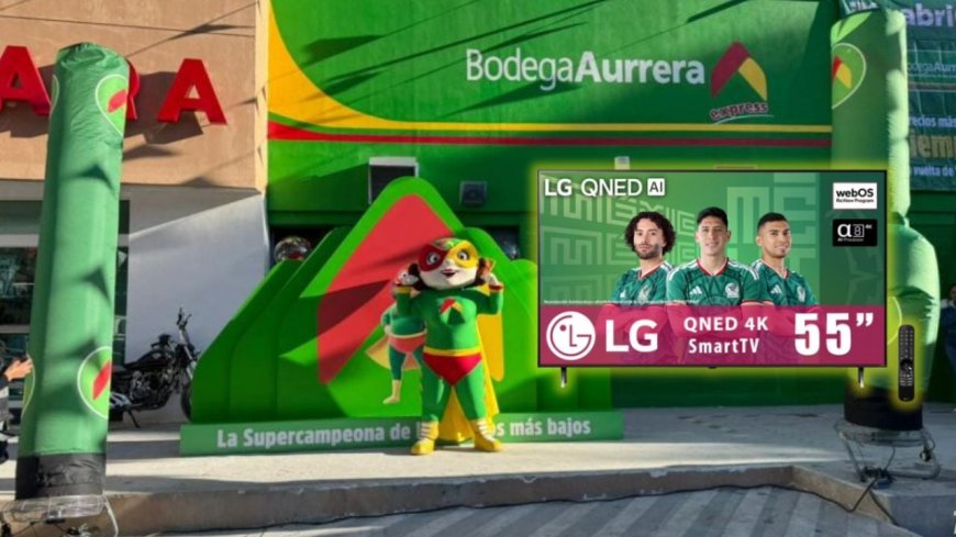 Bodega Aurrera sorprende con descuentazo en Pantalla Smart TV LG QNED de 55 pulgadas