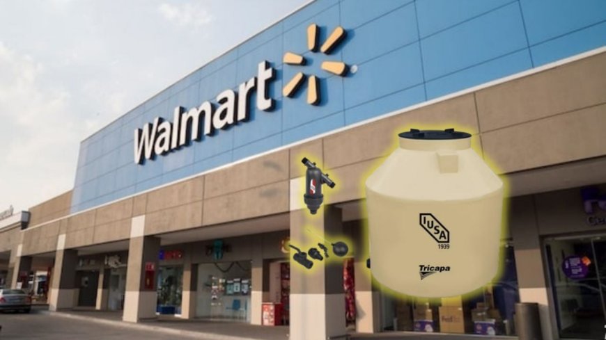 Walmart ofrece increíble descuento en Tinaco IUSA tricapa de 750 litros