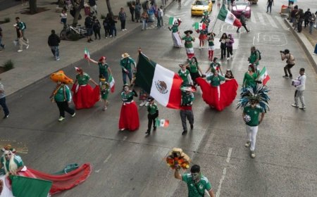 CDMX alista desfile mundialista con catrinas, globos gigantes y homenajes al futbol | HORA EXACTA Y RUTA
