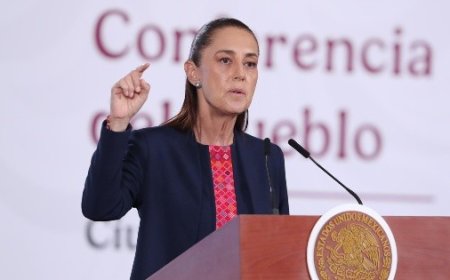 Sheinbaum cuestiona a EU por su lucha contra el tráfico de drogas