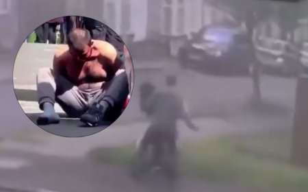 Hombre de 30 años acuchilla a adolescente en el cuello sin razón aparente; ella logró escapar malherida | VIDEO