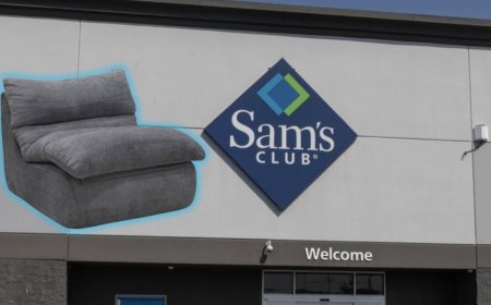 Sam’s Club rebaja Sillón tipo puff color gris ideal para tu living: con diseño compacto y moderno