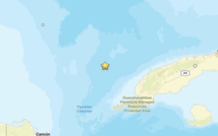 Sismo se registra frente a Cuba y se percibe en Cancún; lo que se sabe AL MOMENTO