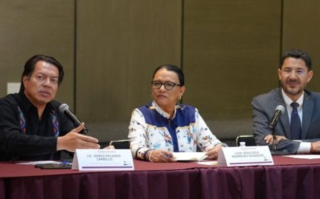 La ruta para alcanzar acuerdos es el diálogo: Rosa Icela Rodríguez Velázquez