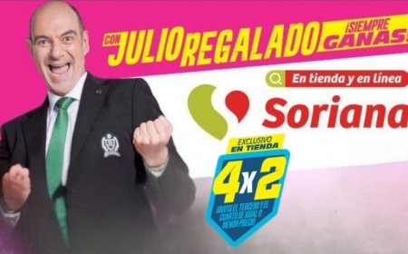 Julio Regalado: las 2 mejores ofertas de 4x2 en Soriana: promoción válida hasta el jueves 18 de junio