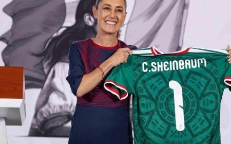 Sheinbaum garantiza una inauguración del Mundial "en paz" ante amenaza de protestas