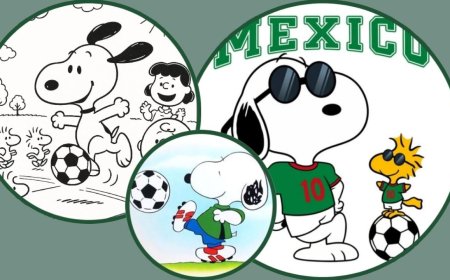 Snoopy futbolista: 5 imágenes para imprimir y colorear durante el Mundial