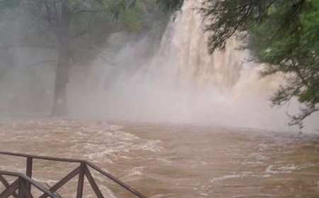 Por exceso de agua cierran parajes turísticos en la Huasteca Potosina