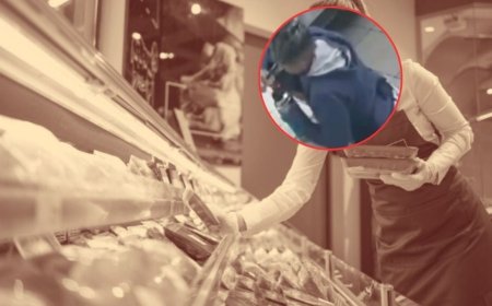 Empleada discute con su compañero en carnicería y su aterradora venganza queda grabada