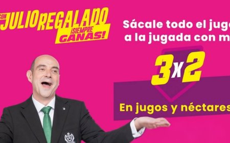 Julio Regalado: la mejor oferta 3x2 de Soriana: promoción válida hasta el jueves 11 de junio