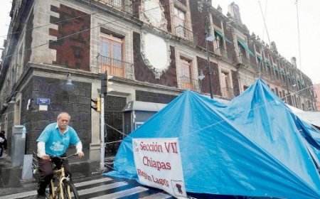 La CNTE reforzará su plantón; anular Usicamm es insuficiente