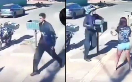 Joven es asesinado a balazos tras acudir a la casa de su expareja con un machete | VIDEO