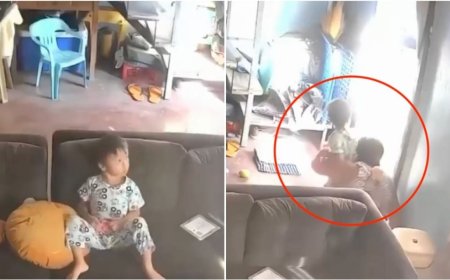 Abuelita usa su cuerpo para proteger a su nieto durante terremoto de 7.8 en Filipinas; así lo salvó | VIDEO