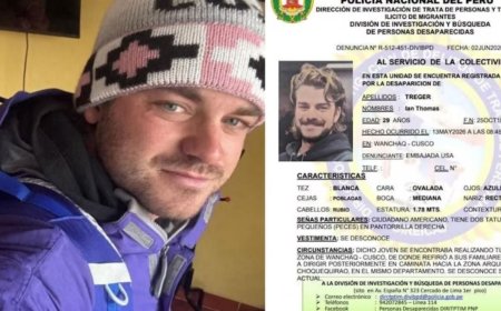 El último mensaje de Ian Tomás, turista estadounidense que fue visto por última vez en Cusco