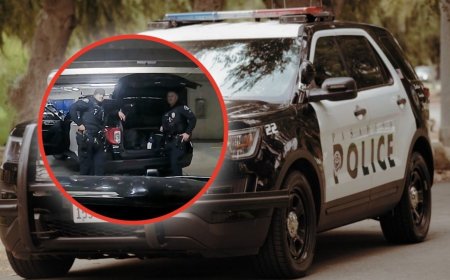 Policía le dispara accidentalmente a su compañero mientras bromeaban | VIDEO