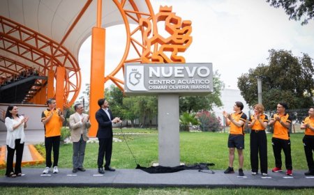 Nuevo León inaugura el Centro Acuático Osmar Olvera Ibarra con inversión superior a 70 millones de pesos