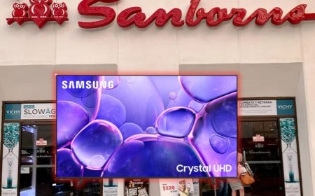 Sanborns lanza a precio de regalo pantalla Smart TV Samsung UHD de 75 pulgadas: con procesador Crystal 4K