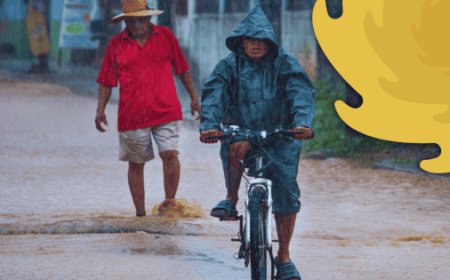 Boris toca tierra en México: Estados en alerta máxima por lluvias torrenciales