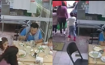 Exhiben a familia entera que se fue sin pagar de una pozolería en Cuajimalpa | VIDEO