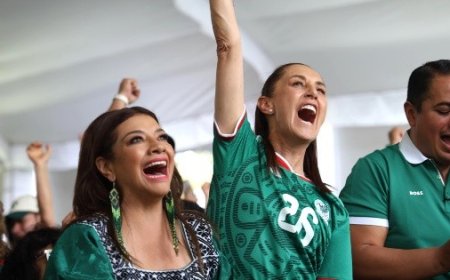 Sheinbaum felicita a México tras su triunfo ante Sudáfrica en el Mundial 2026