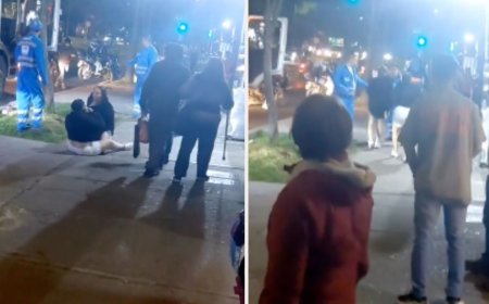 Trabajador de camión de basura apuñala a mujer tras acalorada discusión, sacó el cuchillo de su vehículo | VIDEO